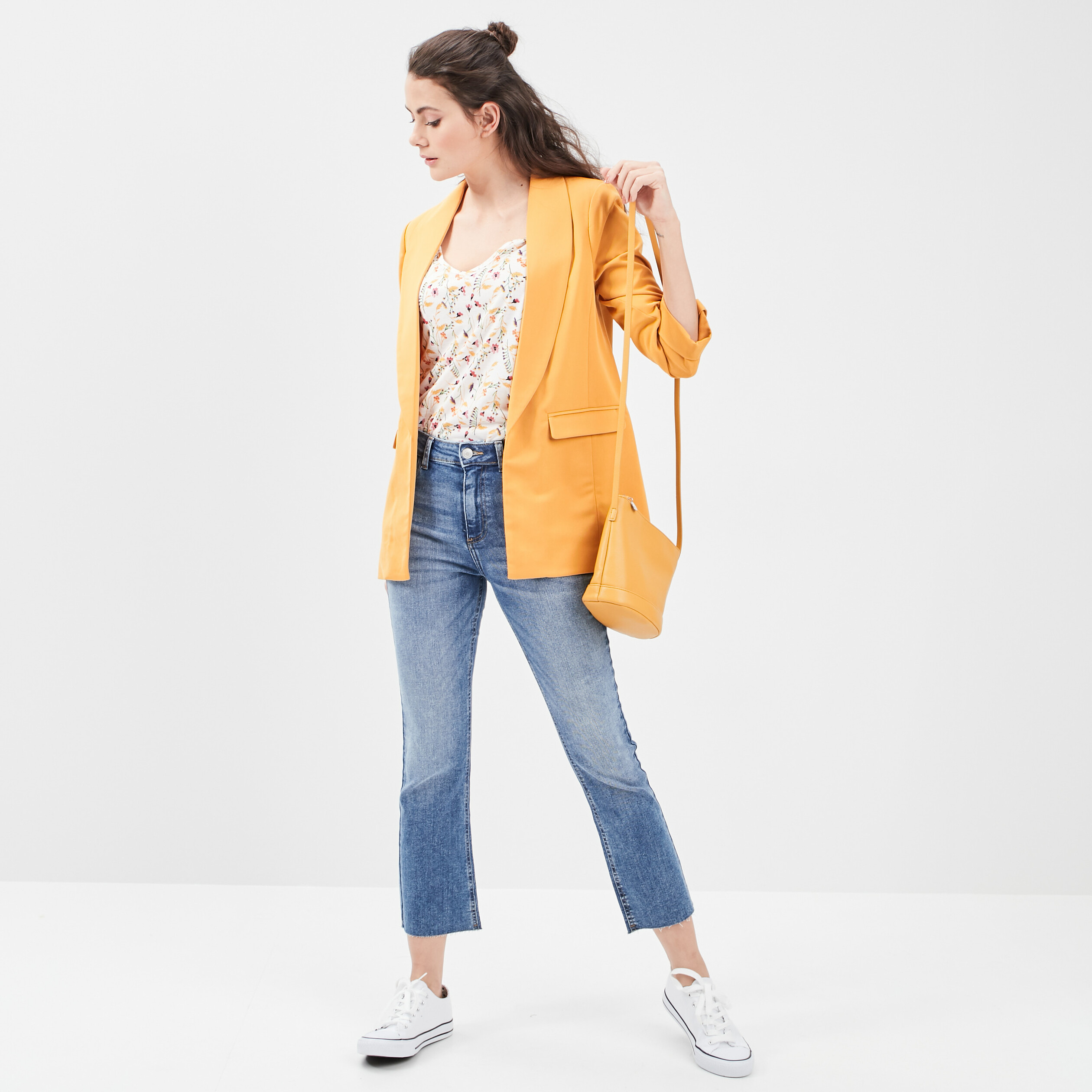 T-shirt manches courtes ecru femme | La Halle