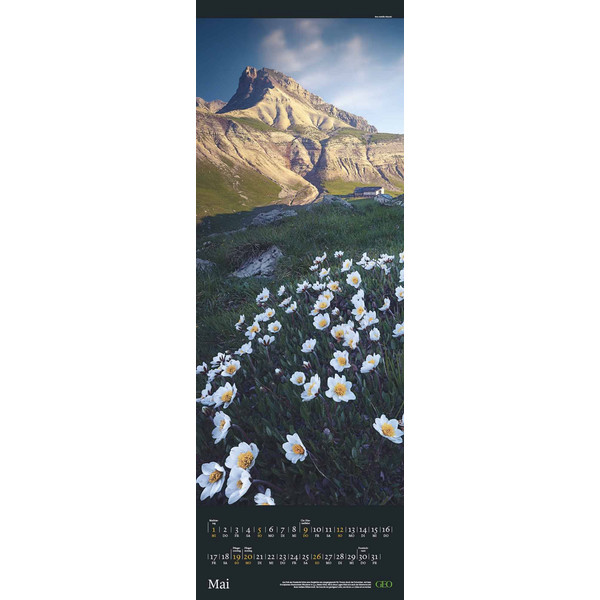GEO VERTIKAL XXL: MAGIE DES AUGENBLICKS 2024 - WAND-KALENDER - Kalender