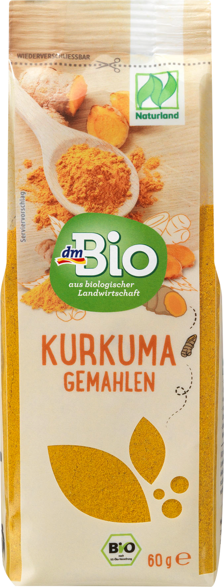 Kurkuma, gemahlen, 60 g
