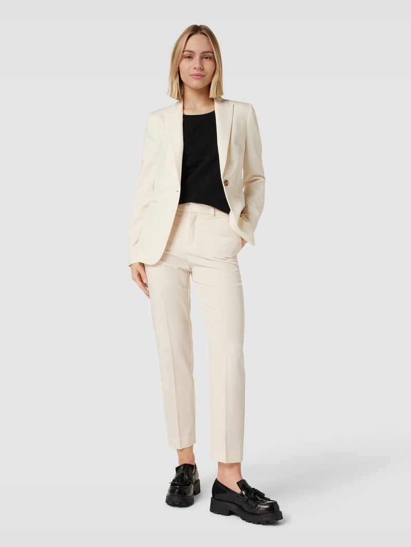 Hose mit Bügelfalten Modell 'BOREAL' in offwhite
