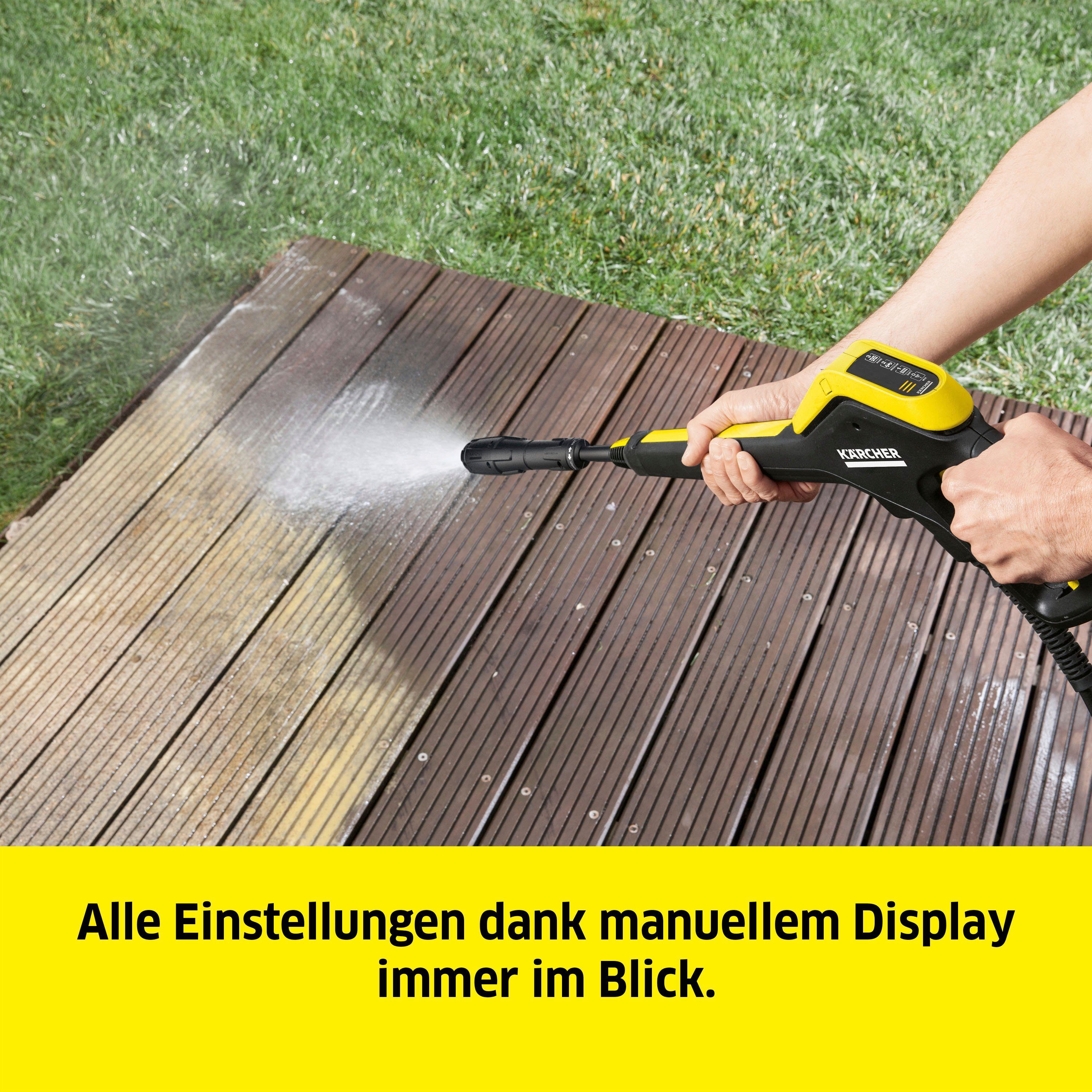 KÄRCHER Hochdruckreiniger K 4 Power Control Home, Druck max: 130 bar, Fördermenge max: 420 l/h, Quick Connect, Home & Garden App