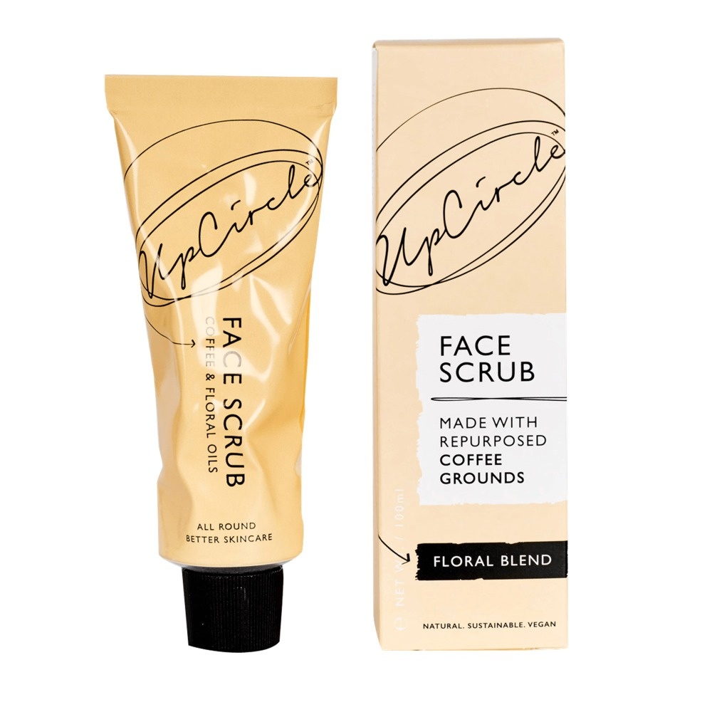 upcircle Care: Coffee Face Scrub - Floral Blend Soin Visage