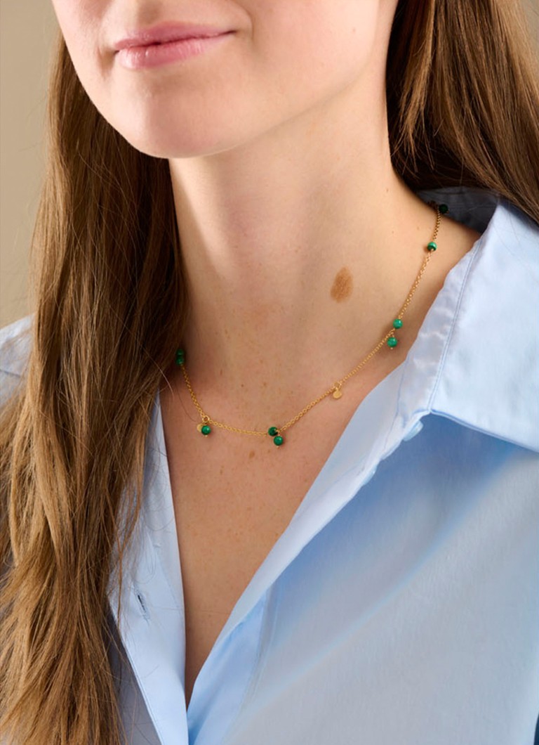 Pernille Corydon Forest necklace gold plated