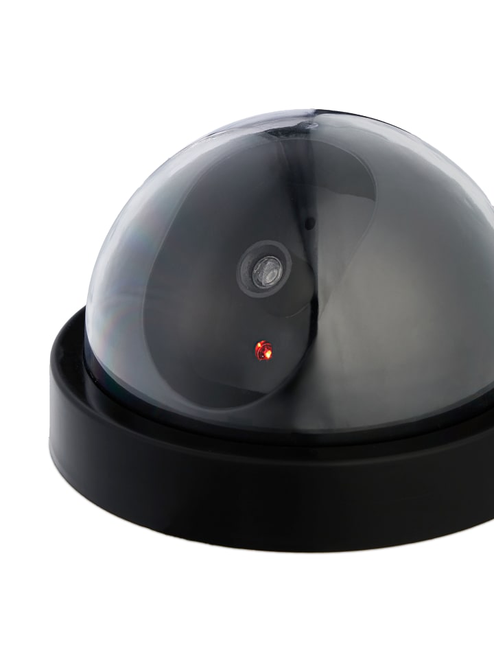 relaxdays 4 x Kamera Attrappe in Schwarz günstig kaufen onesize