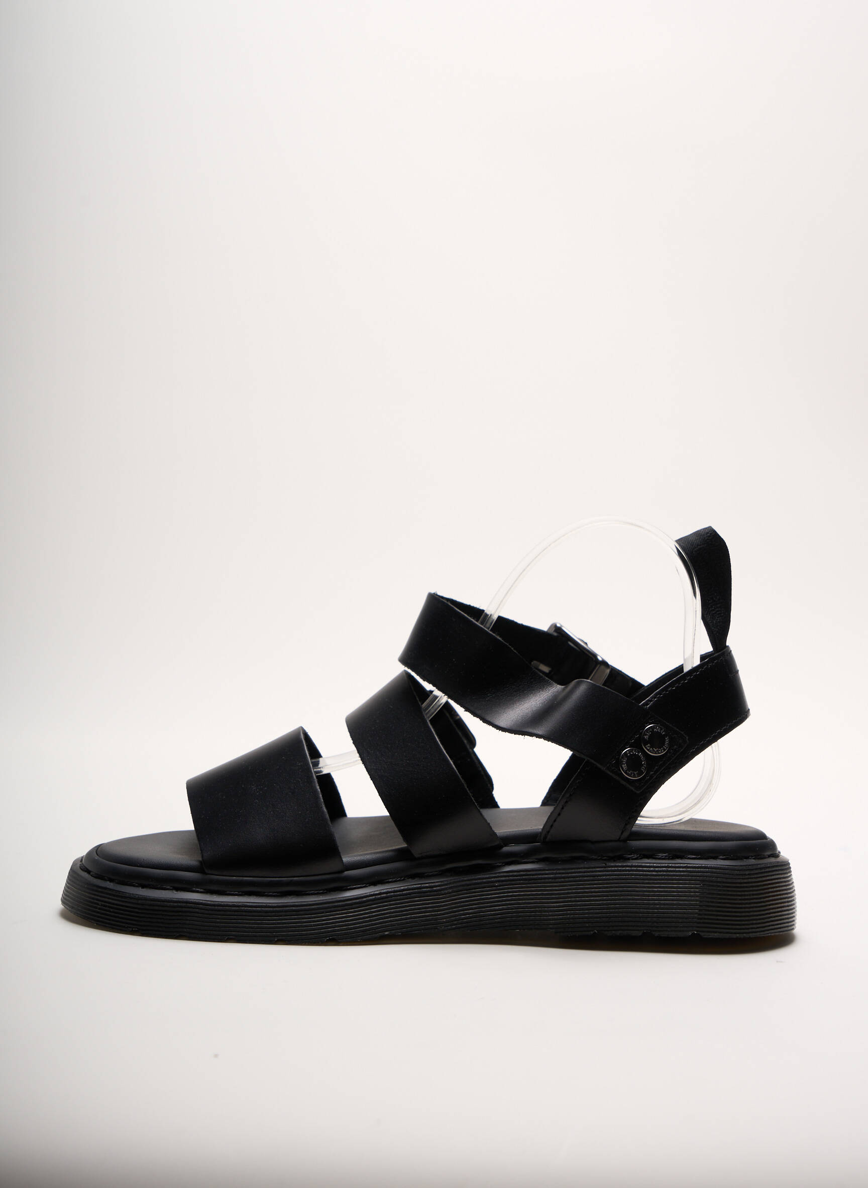 Dr Martens Sandales Nu Pieds Femme couleur noir