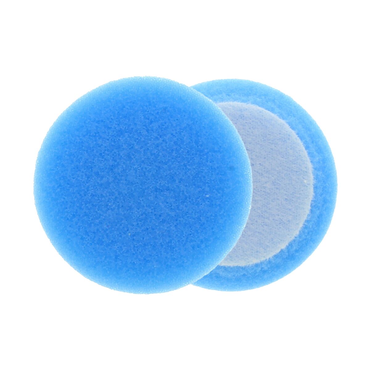 Royal Pads - Mini Heavy Cut Schaum-Polierpad 38/50mm blau