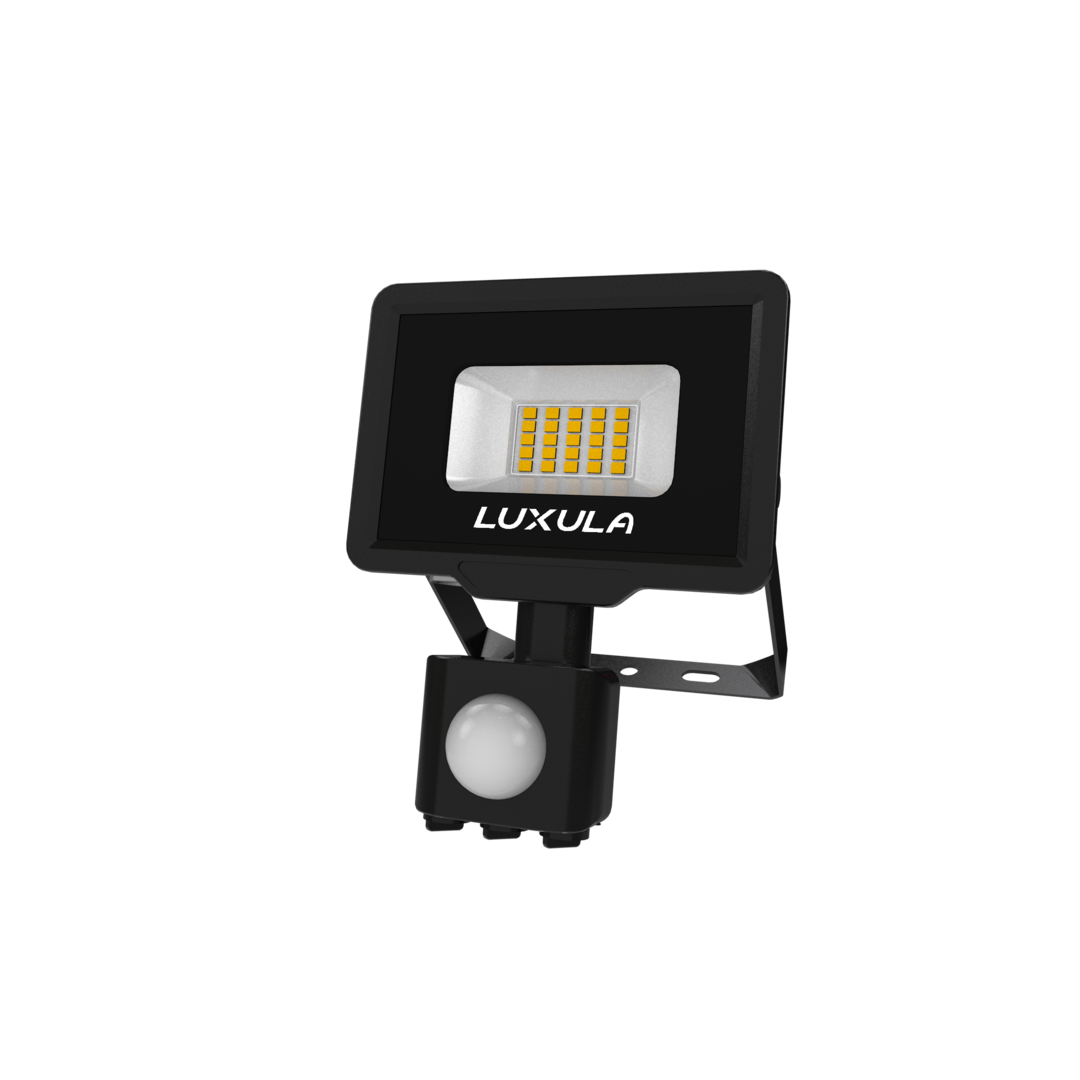 LUXULA LED-Fluter mit Bewegungsmelder, 20 W, 4000 K