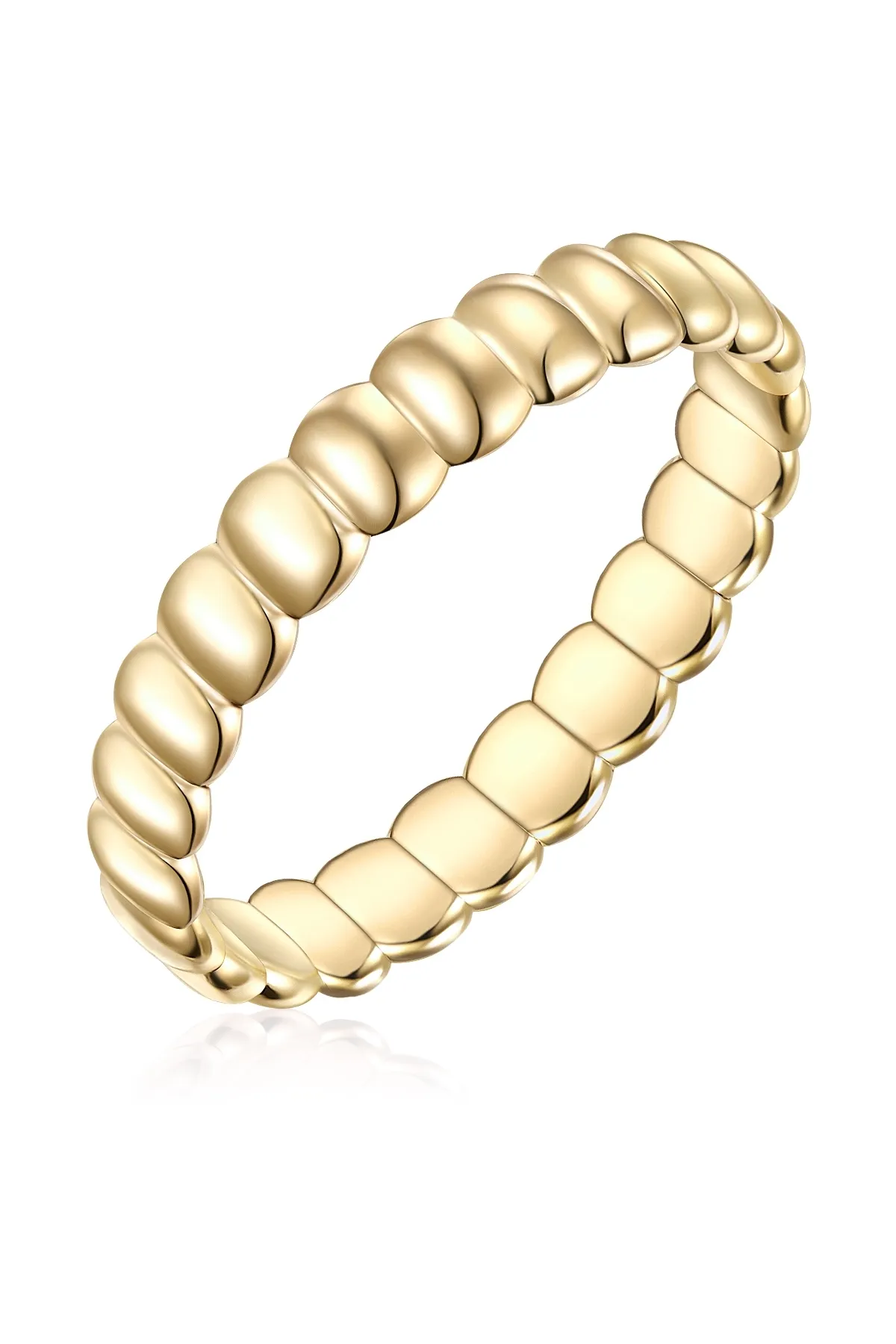 Glanzstücke München  Silberring Ring Sterling Silber gelbgold