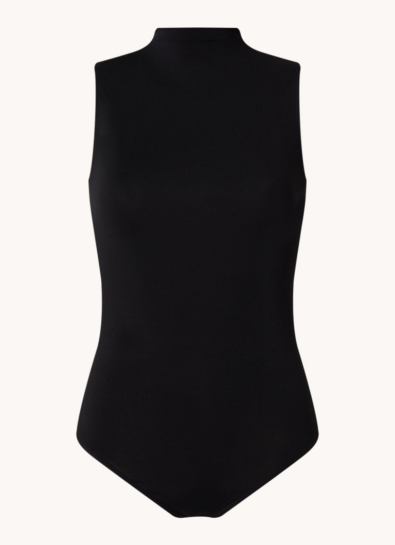 Body Wolford din viscoză cu guler