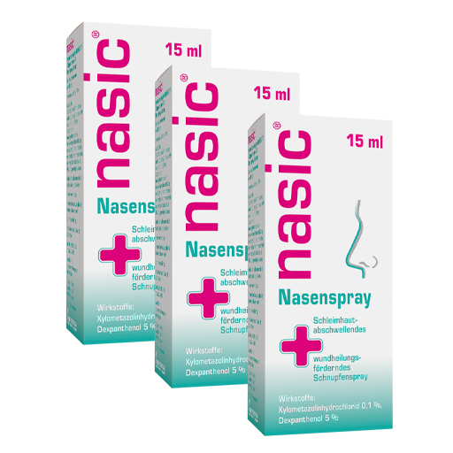 NASIC NASENSPRAY SPARSET  3X15 ml  Nasenspray