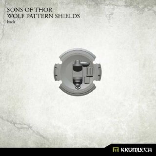 Sons of Thor: Wolf Pattern Shields (5)