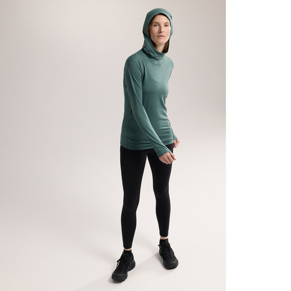 LANA MERINO WOOL HOODY W Damen - Baselayer
