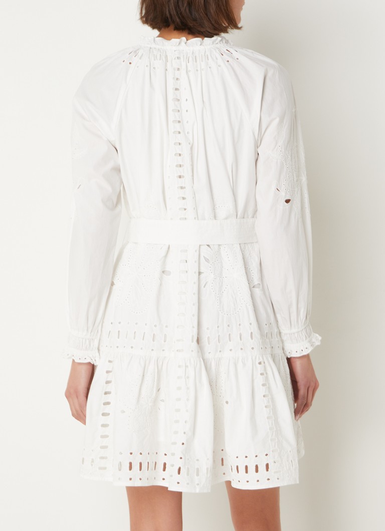 Rochie-tunică brodată Rails Saylor cu curea legată