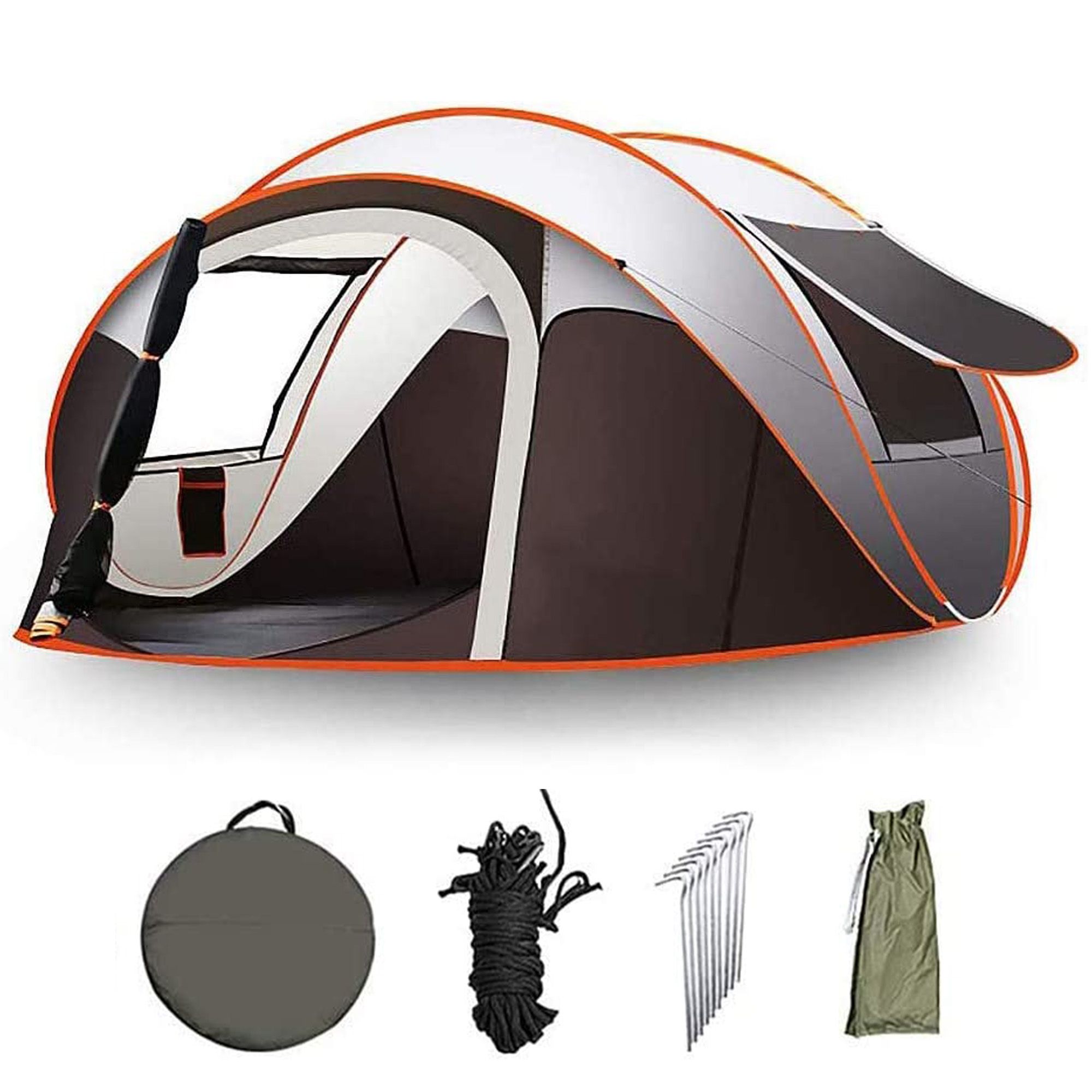 Deryan 4-Personen Luxus-Pop-Up-Zelt