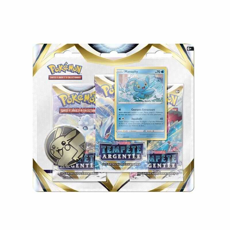 Pokémon EB12 Pack 3 boosters Asmodée