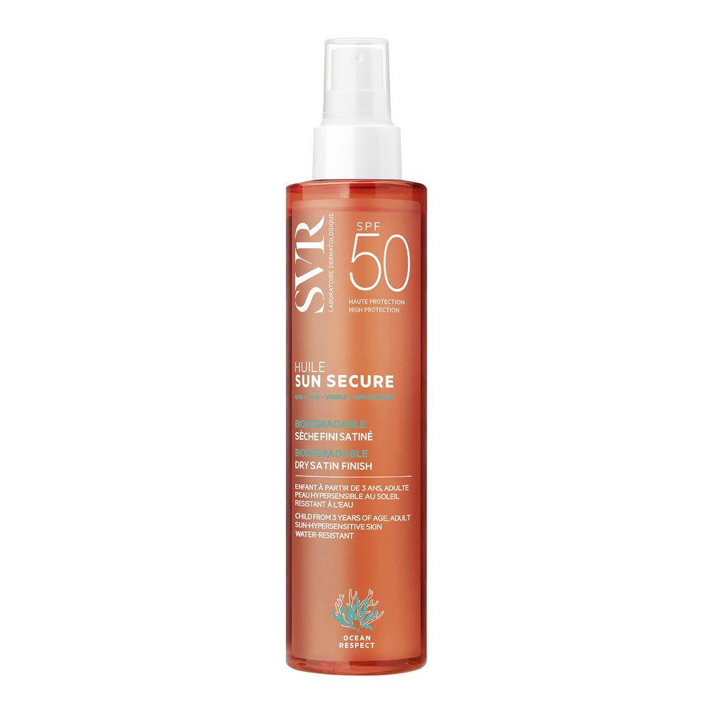 laboratoires svr Sun Secure Huile Seche SPF50 200ml Solaire