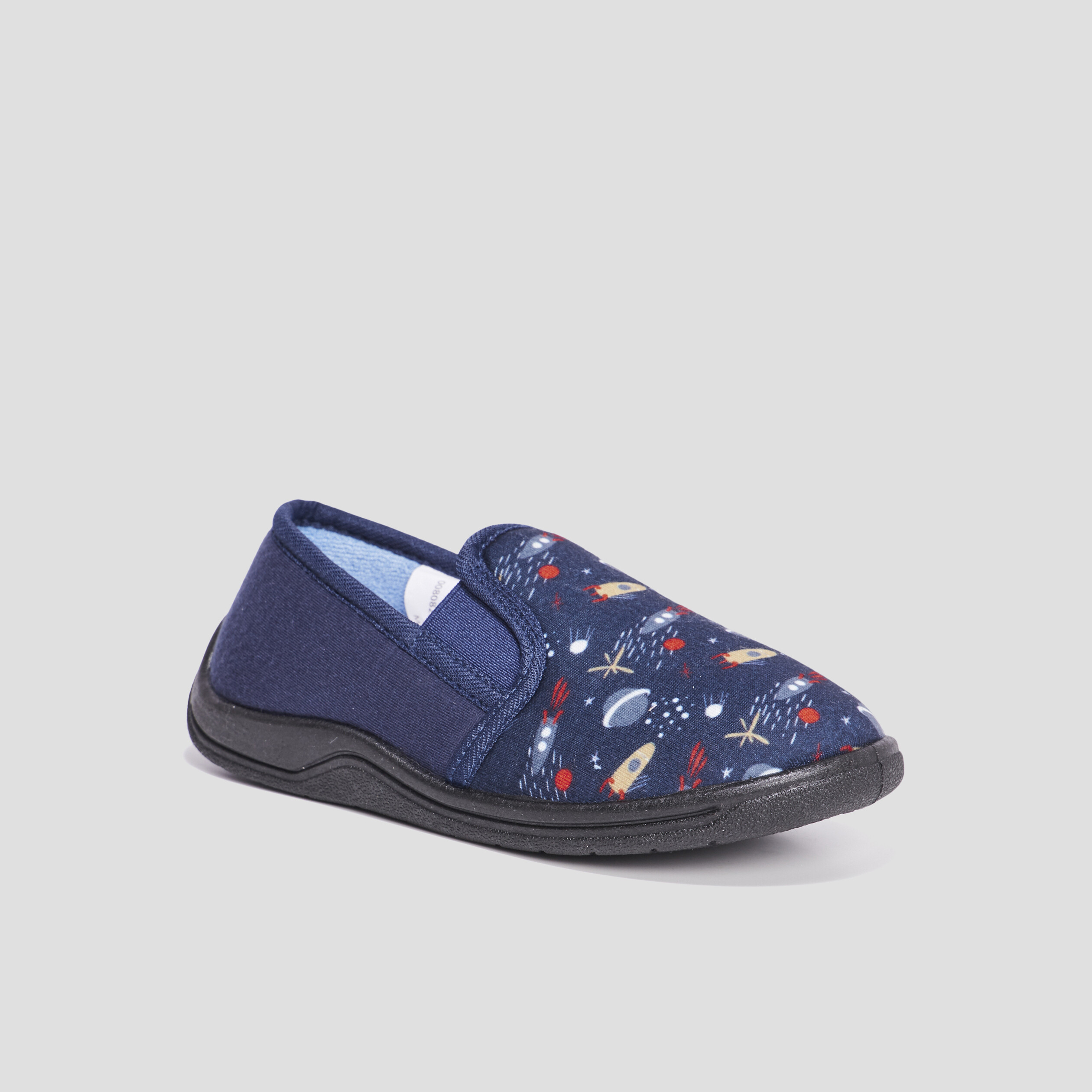 Chaussons emboîtant bleu marine garçon | La Halle
