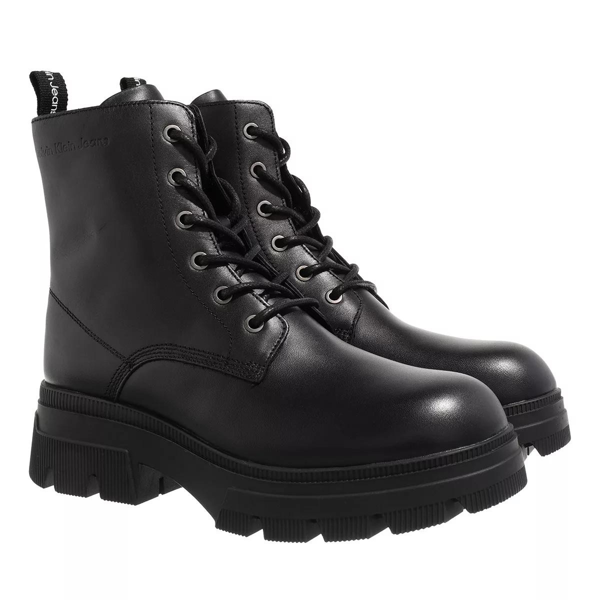 CALVIN KLEIN Stiefeletten schwarz CHUNKY COMBAT LACEUP BOOT