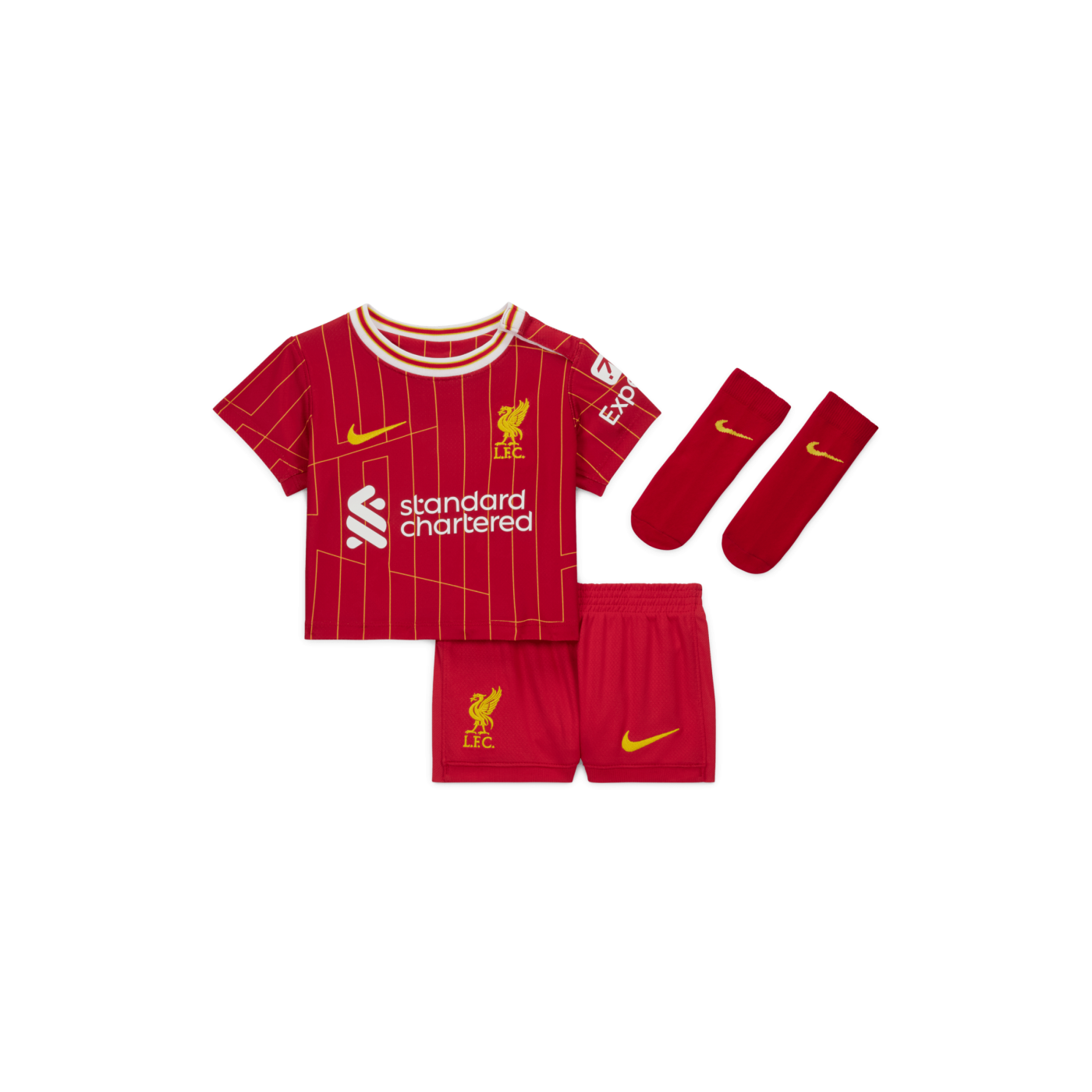 Nike FC Liverpool Babykit Home 2024/2025 Rot F688