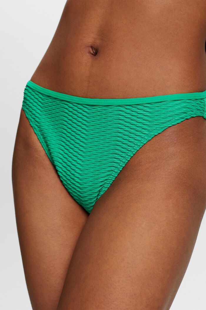 Recycelt: Strukturierte Bikinihose