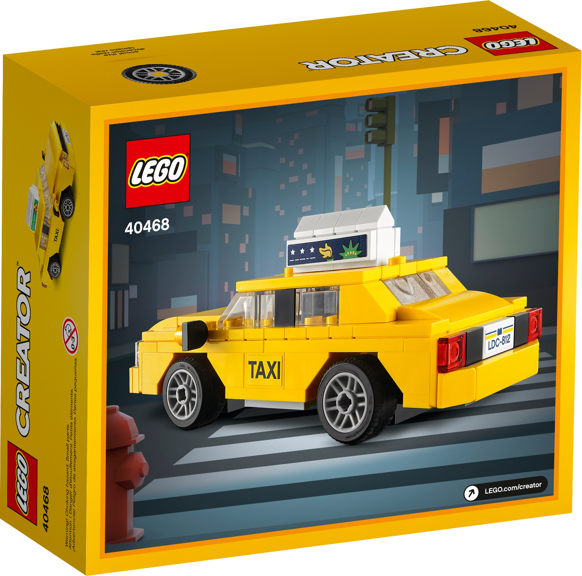 Gelbes Taxi 40468