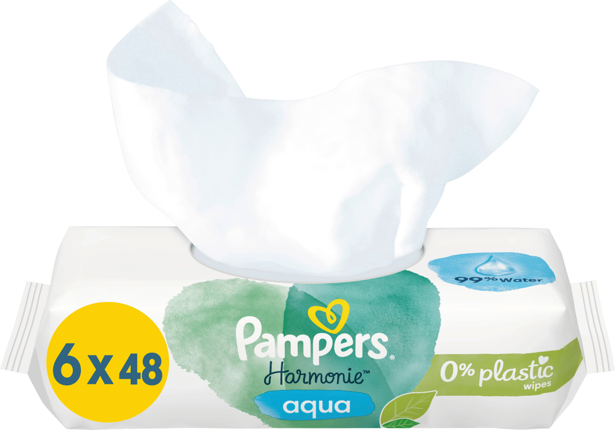Feuchttücher Harmonie Aqua (6x48 St), 288 St