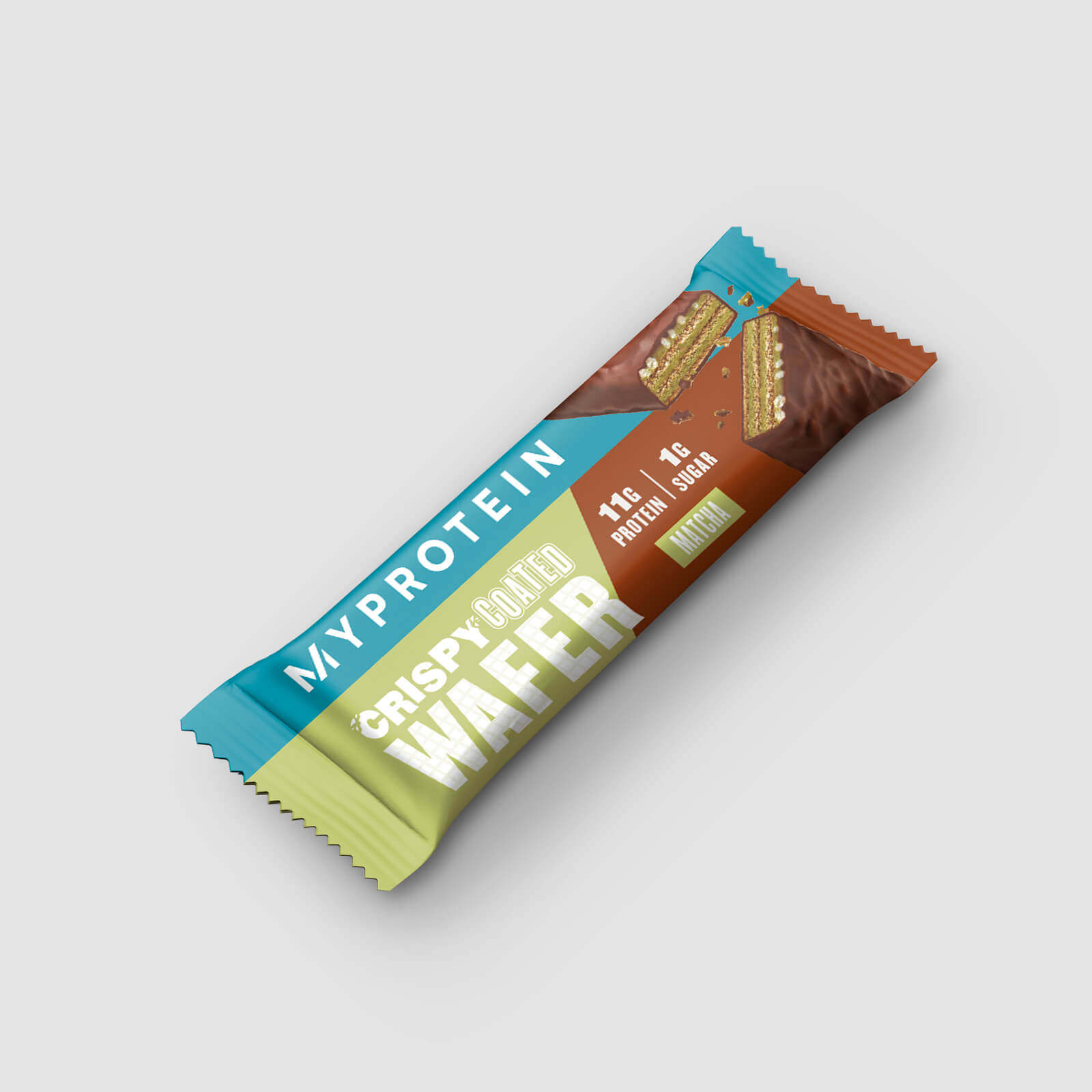 Crispy Coated Wafer, Matcha, 12x40g