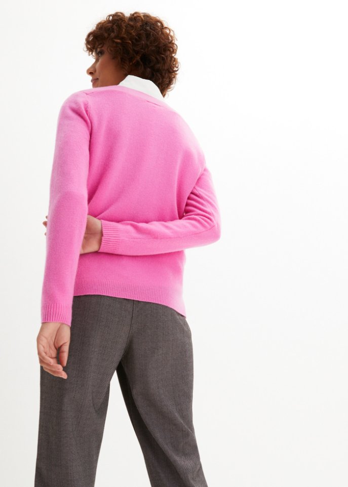Wollpullover mit Good Cashmere Standard®-Anteil