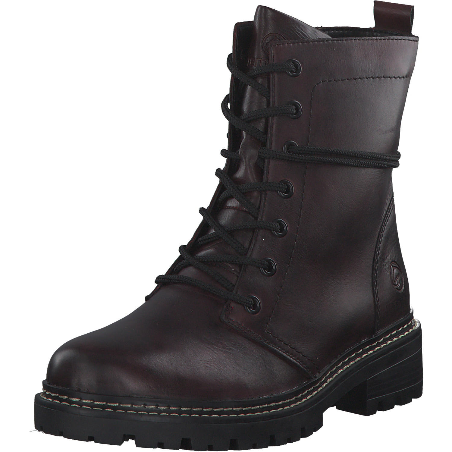 Remonte D0B75, Schnürstiefel, Damen, cerise/cerise