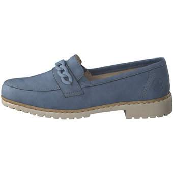Rieker Slipper in blau