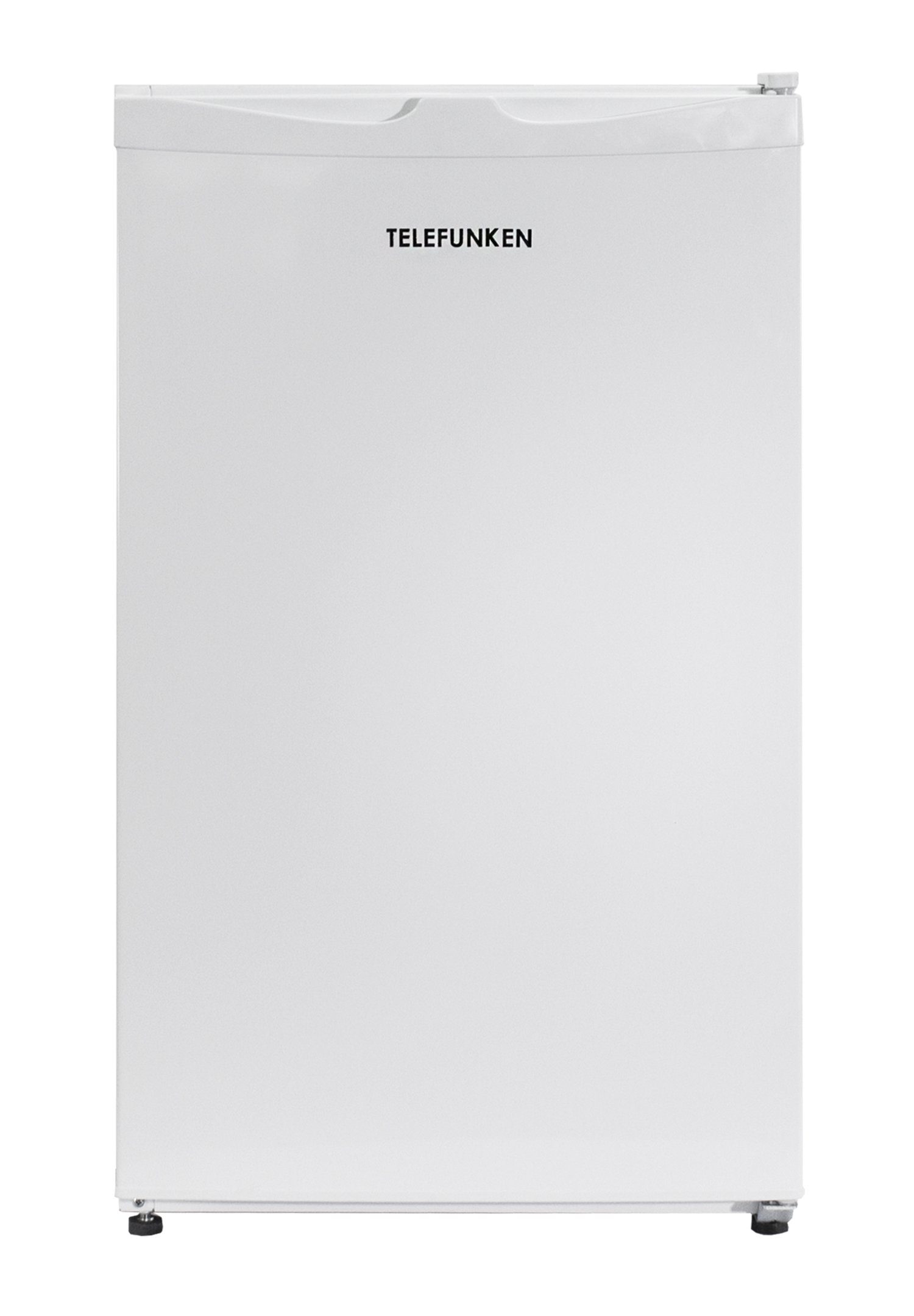 Telefunken Kühlschrank CF-33-101-W, 82.1 cm hoch, 48 cm breit, Tischkühlschrank mit Eiswürfelfach, 89 L Gesamt-Nutzinhalt