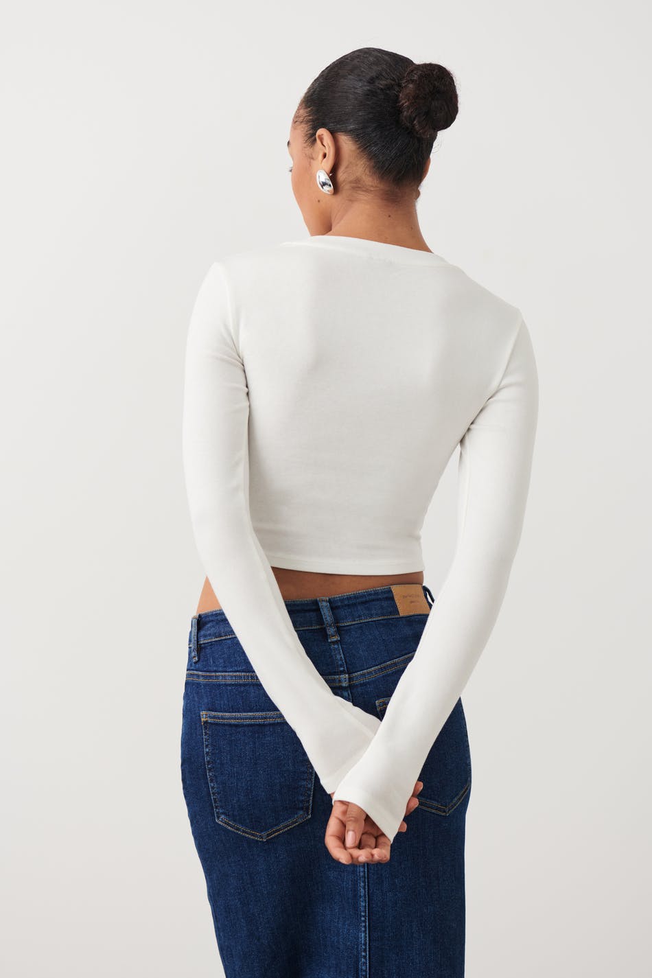Soft cropped top
