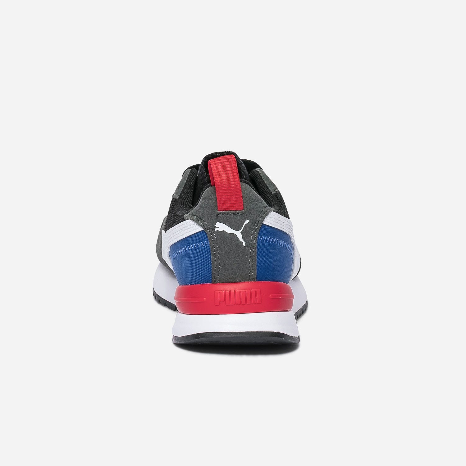 Tennis PUMA noire, grise, bleue et rouge