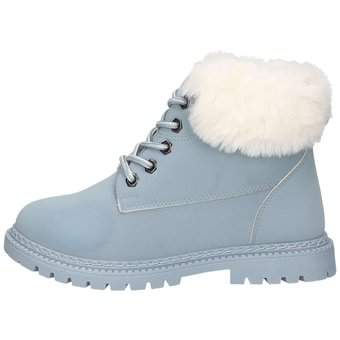 Puccetti Schnür Boots in blau