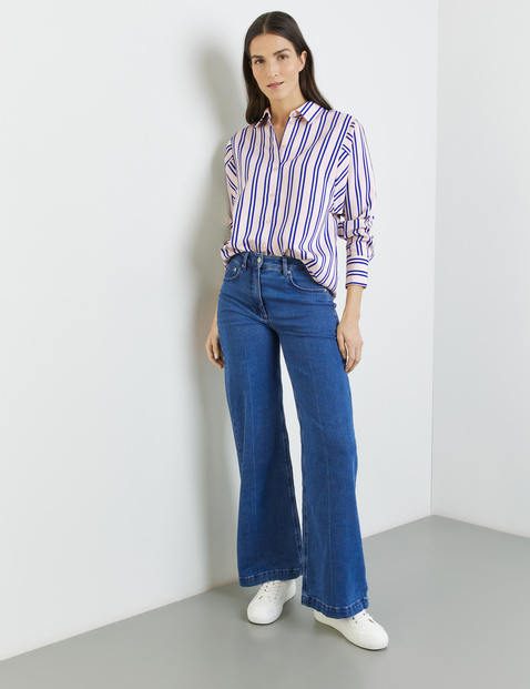 Fließende Hemdbluse