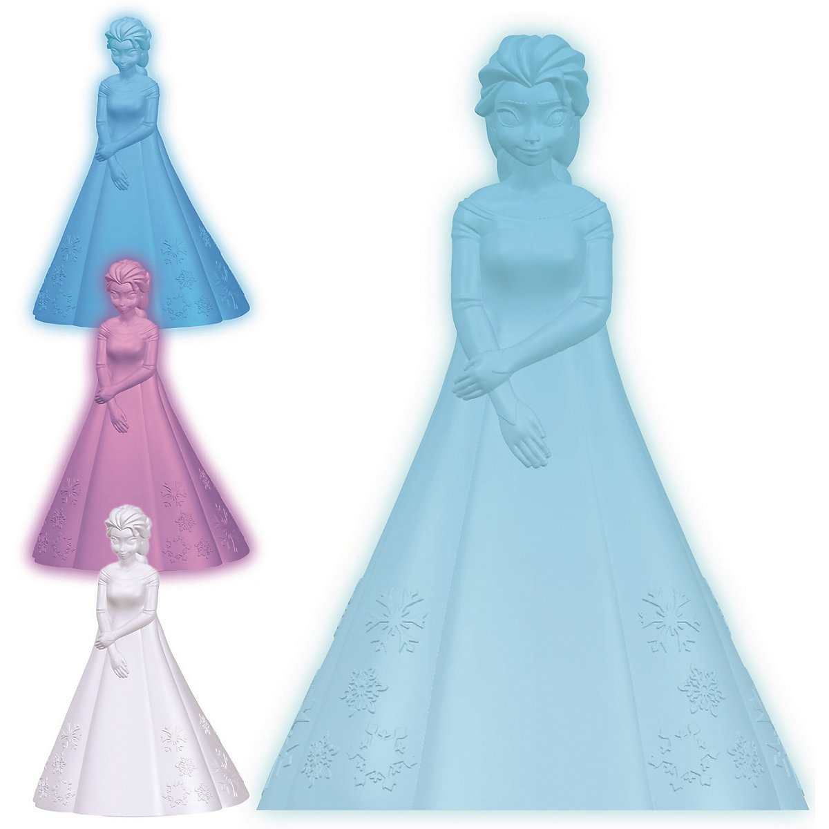 3D Frozen Elsa  Design  farbiges Nachtlicht