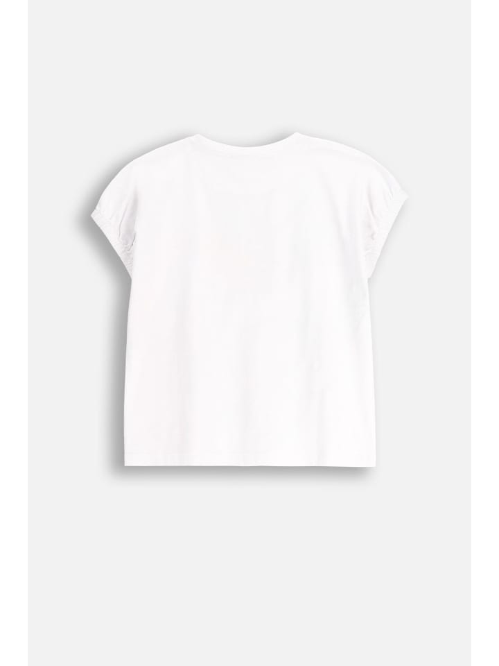 Coccodrillo T-Shirt mit kurzem Ärmel in weiß günstig kaufen