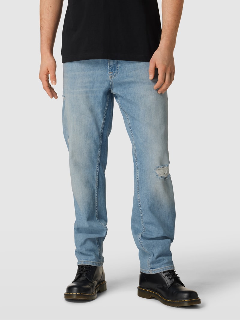 Jeans im Used-Look Modell 'SWEFT' in jeans