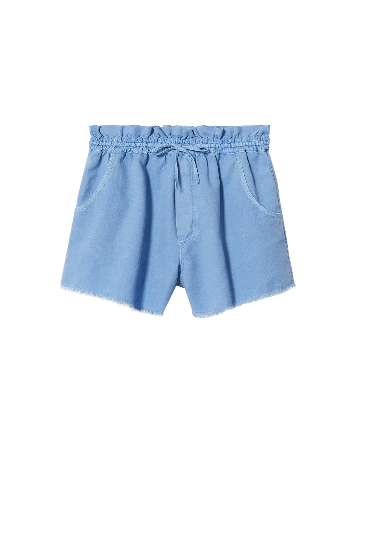 MANGO  Blaue Damen-Shorts und Bermuda 37051282