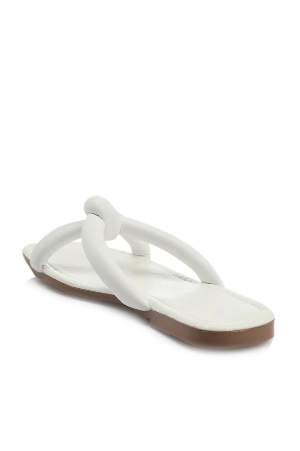 TRENDYOL SHOES  Pantolette - Weiß - Flacher Absatz