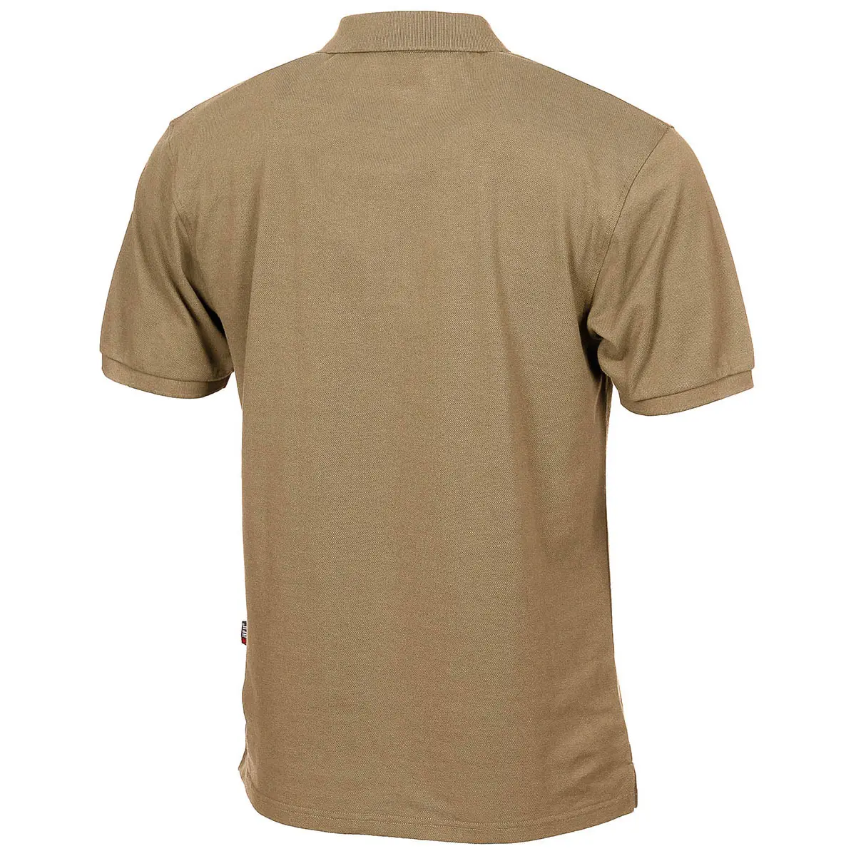 Poloshirt mit Knopfleiste coyote