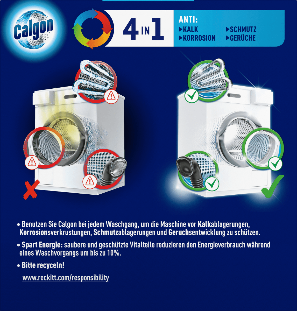 Entkalker Pulver 4in1, 42 Wl