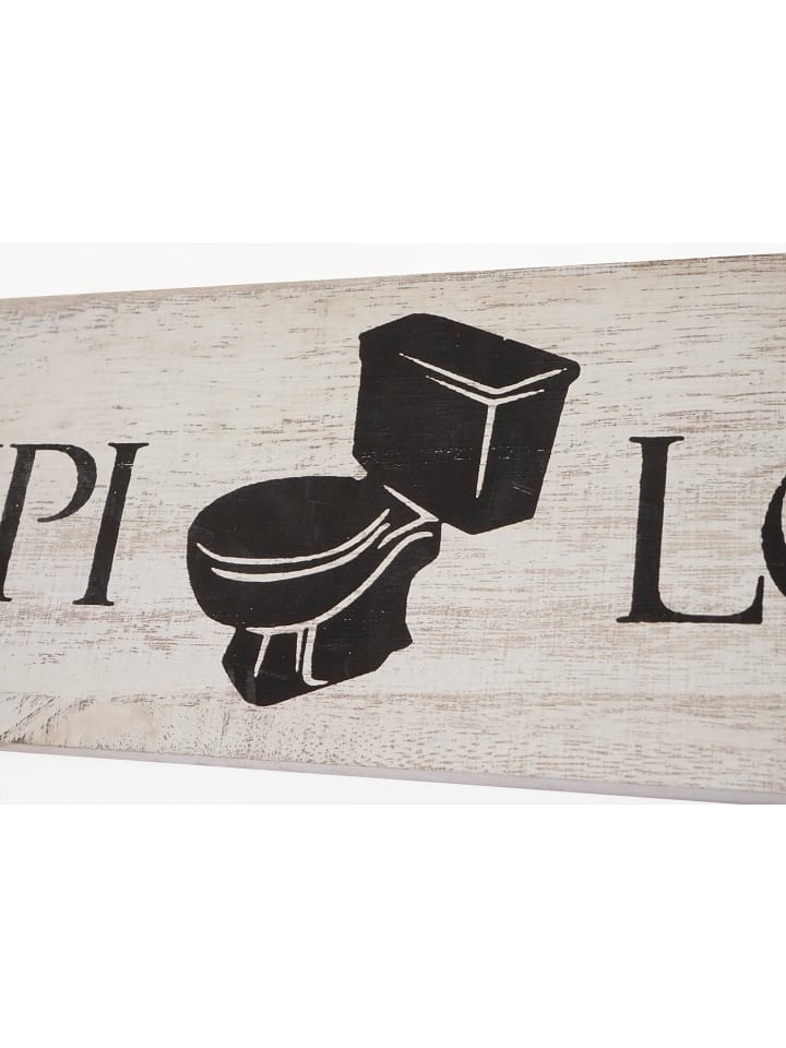 MCW Wandschild Klo-Häusschen im Shabby-Look günstig kaufen onesize