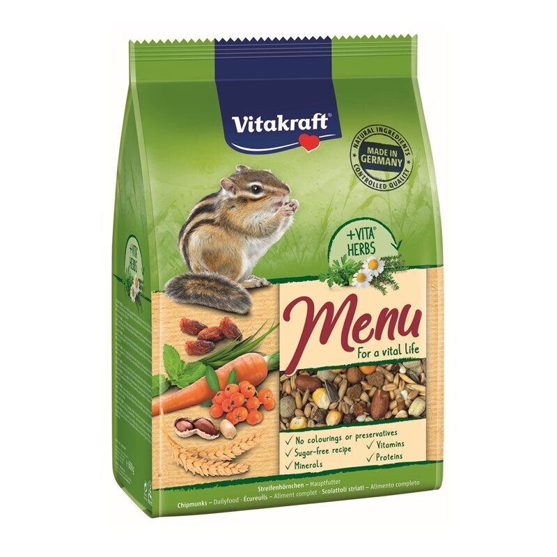 Vitakraft Hauptfutter Vitakraft Premium Menü Vital Streifenhörnchen 600 g