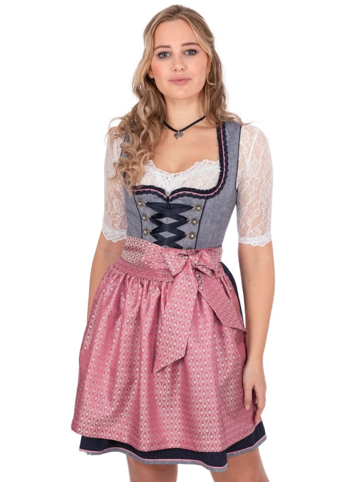 KRÜGER Mini Dirndl 411067 in marine günstig kaufen