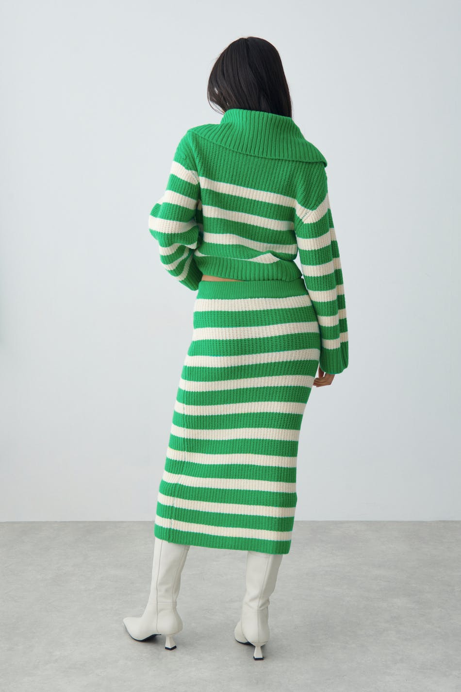 Saga knitted skirt