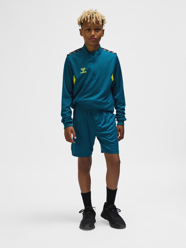 Hummel Hummel Verstellbare Taille Kurze Hose Hmlauthentic Kinder in BLUE CORAL günstig kaufen