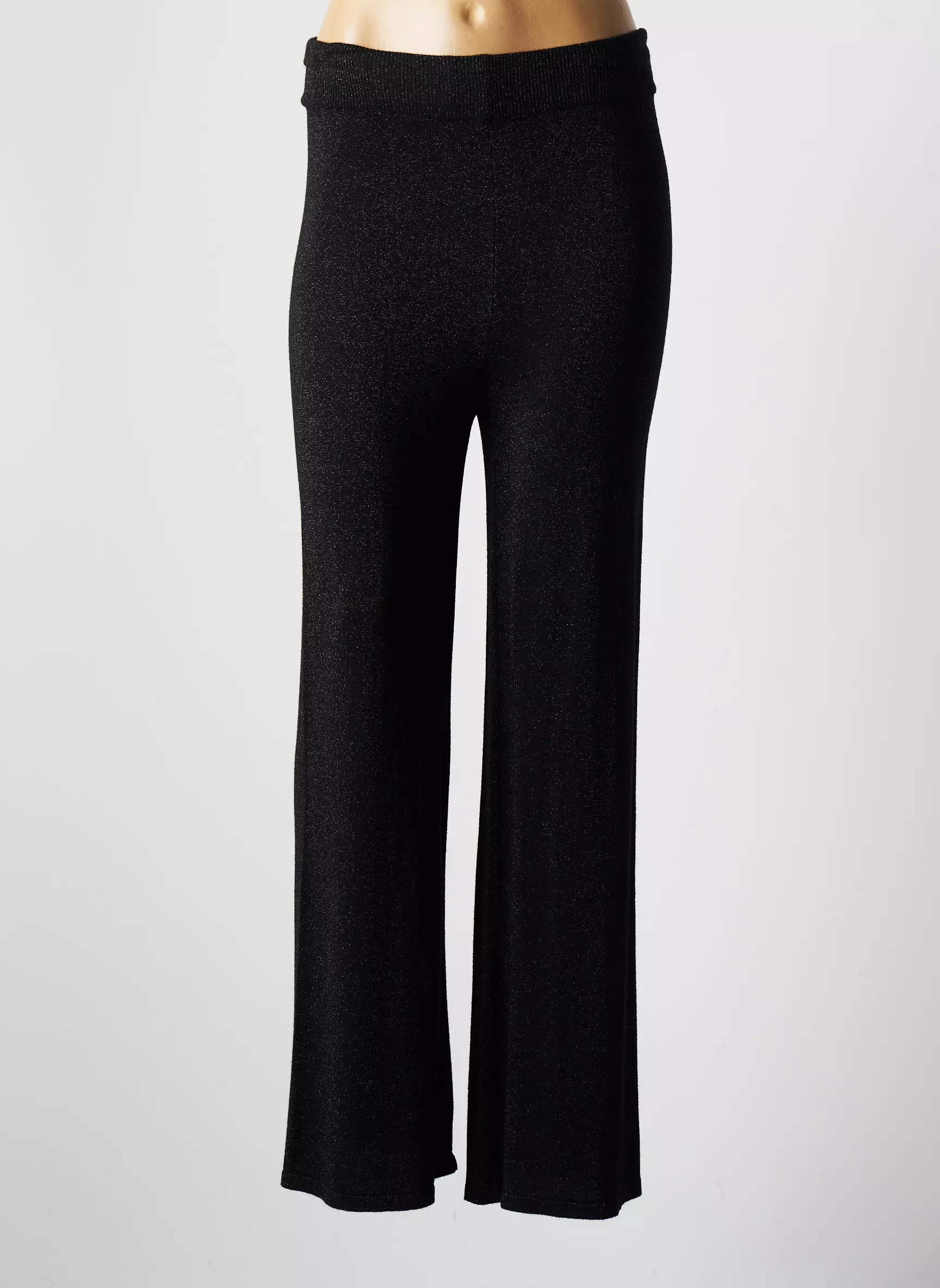 Love Look Pantalons Larges Femme couleur noir