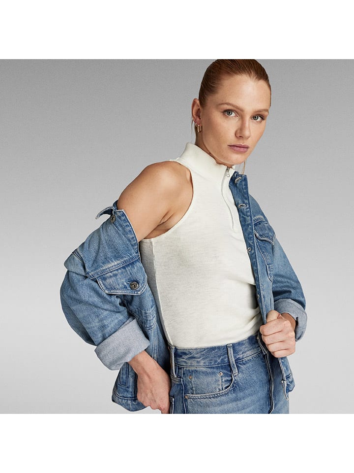 G-Star Jeansjacke in Blau günstig kaufen