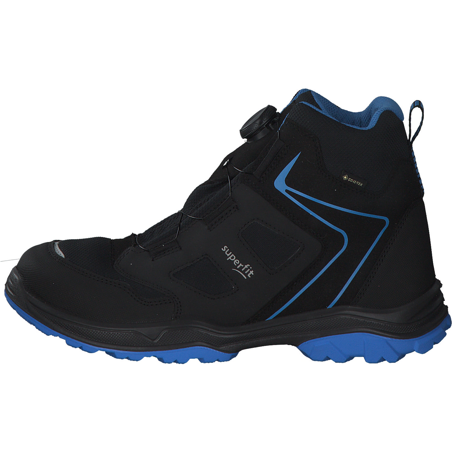 Superfit JUPITER 00075, Stiefel (Kinder), Kinder, SCHWARZ/HELLBLAU
